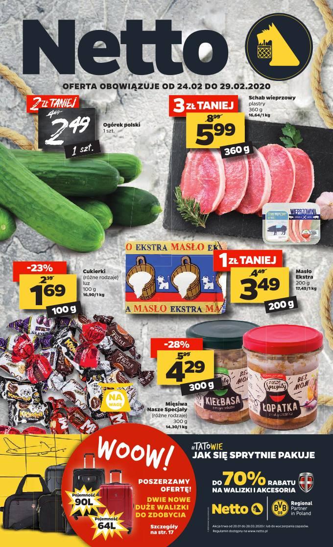 Gazetka promocyjna Netto str. 1