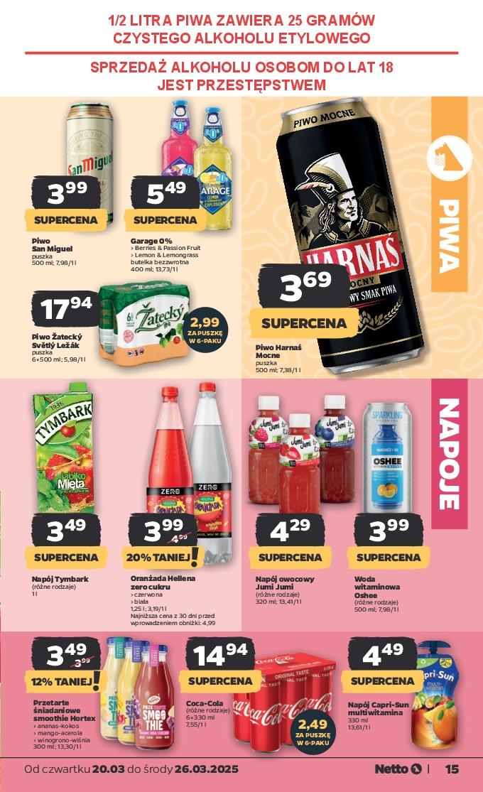Gazetka promocyjna Netto str. 15