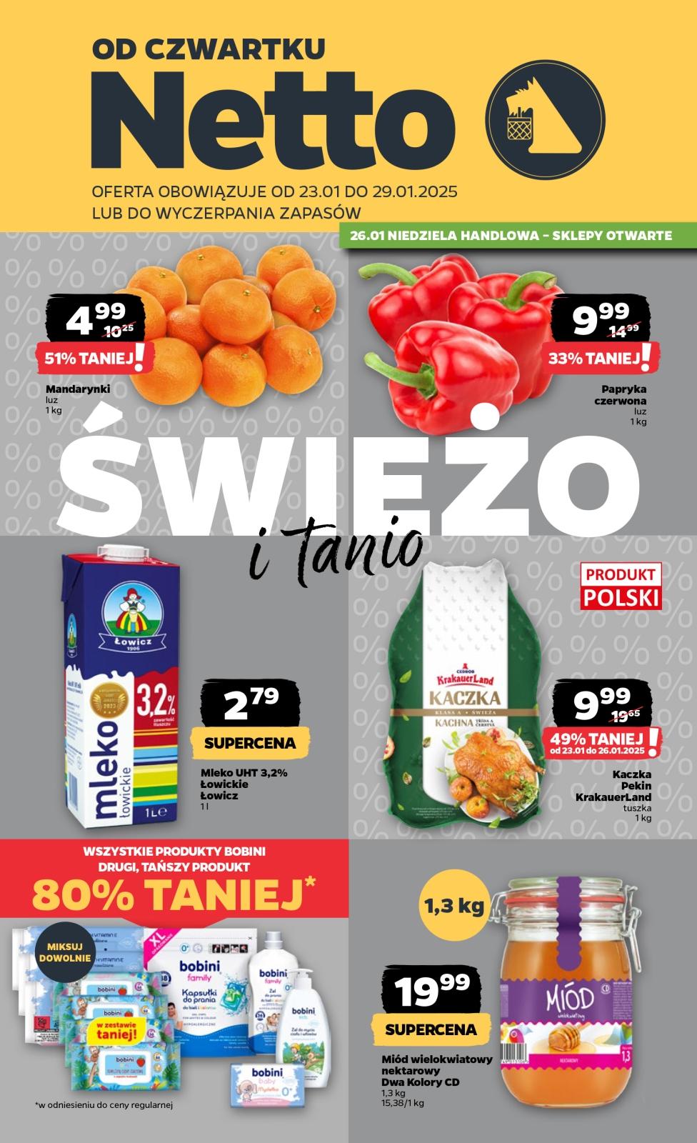 Gazetka promocyjna Netto str. 1