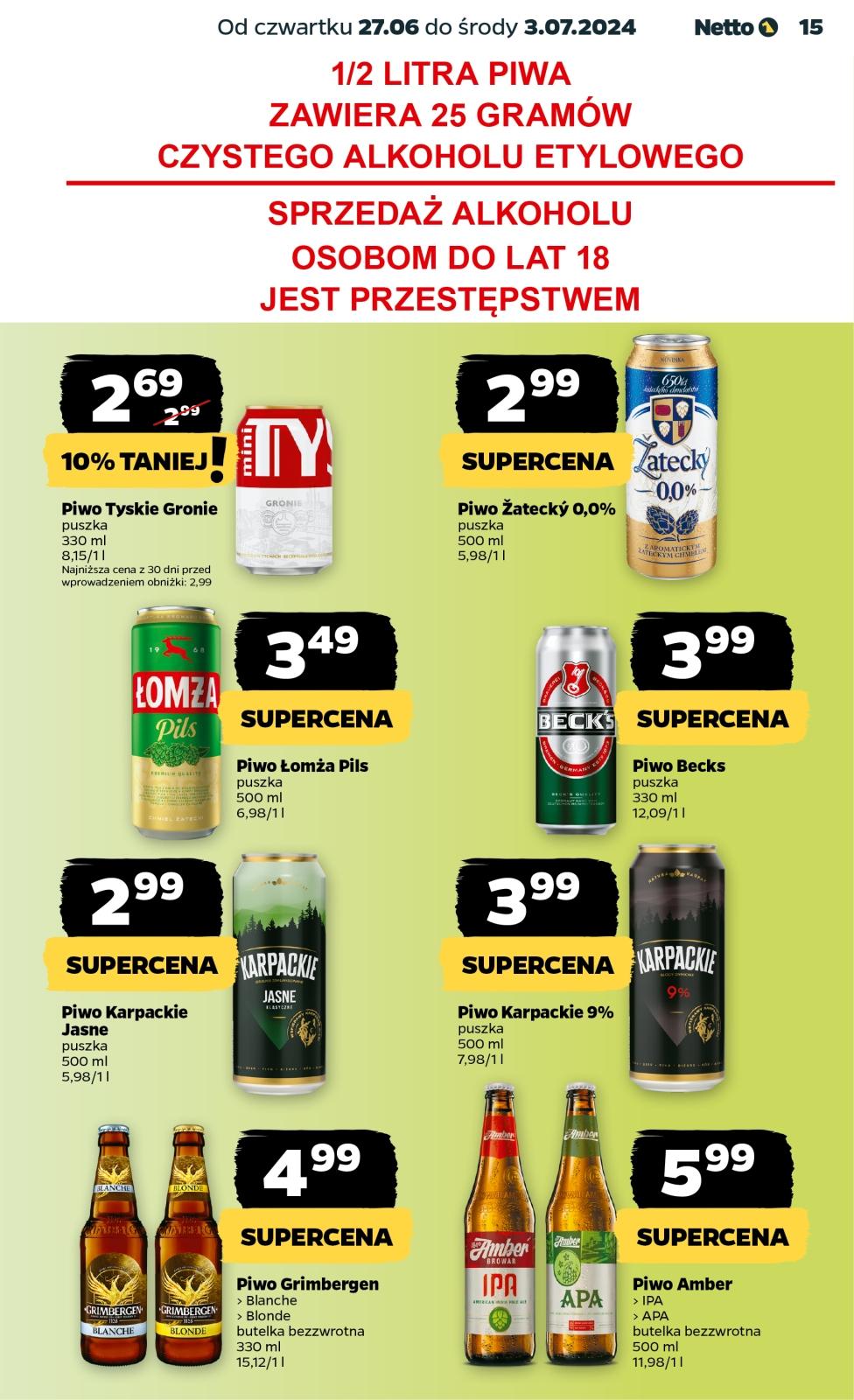 Gazetka promocyjna Netto str. 15