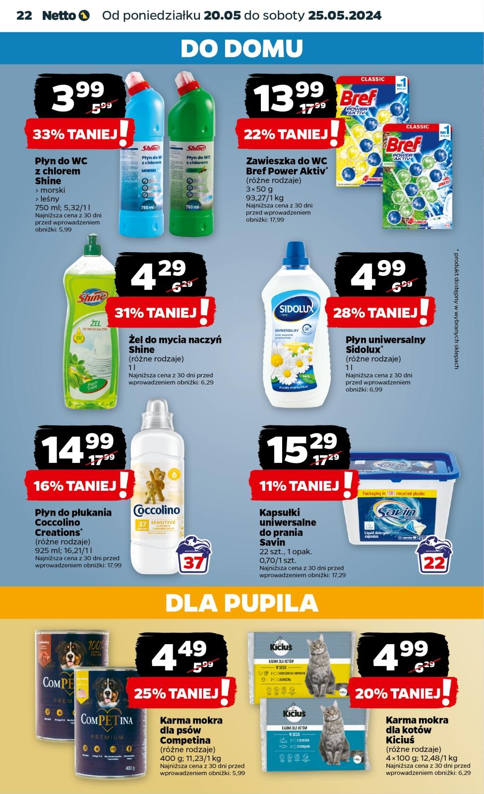 Gazetka promocyjna Netto str. 22