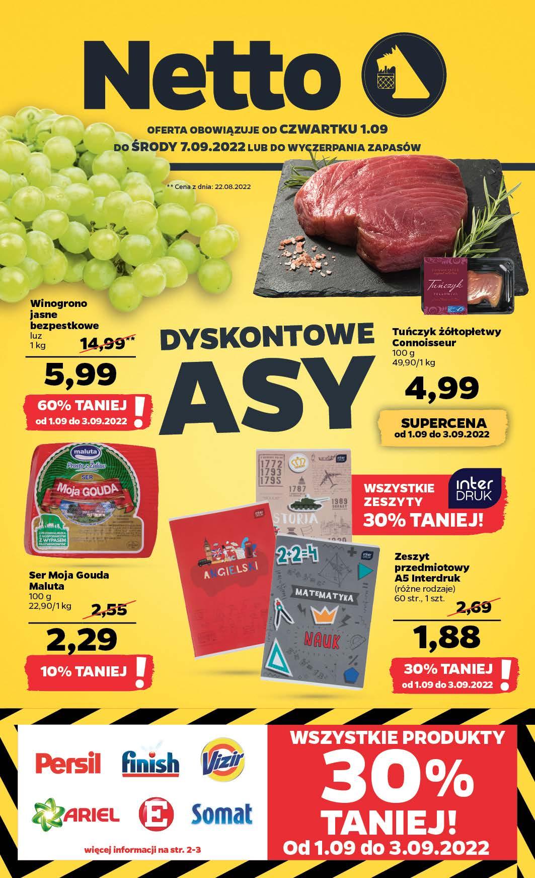 Gazetka promocyjna Netto str. 1