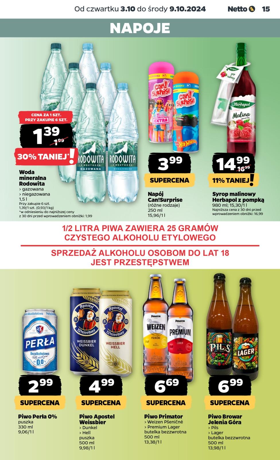 Gazetka promocyjna Netto str. 15