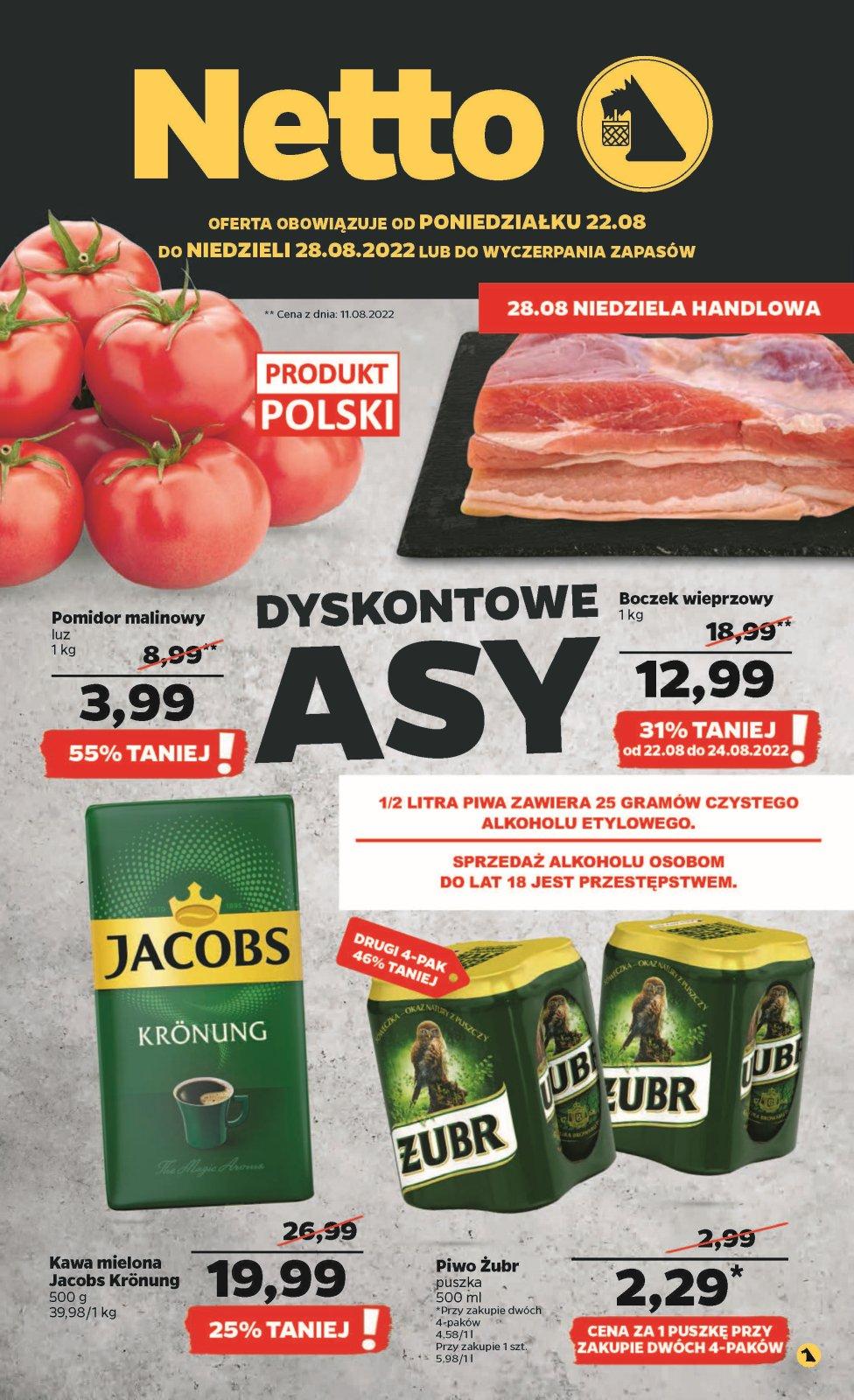 Gazetka promocyjna Netto str. 1