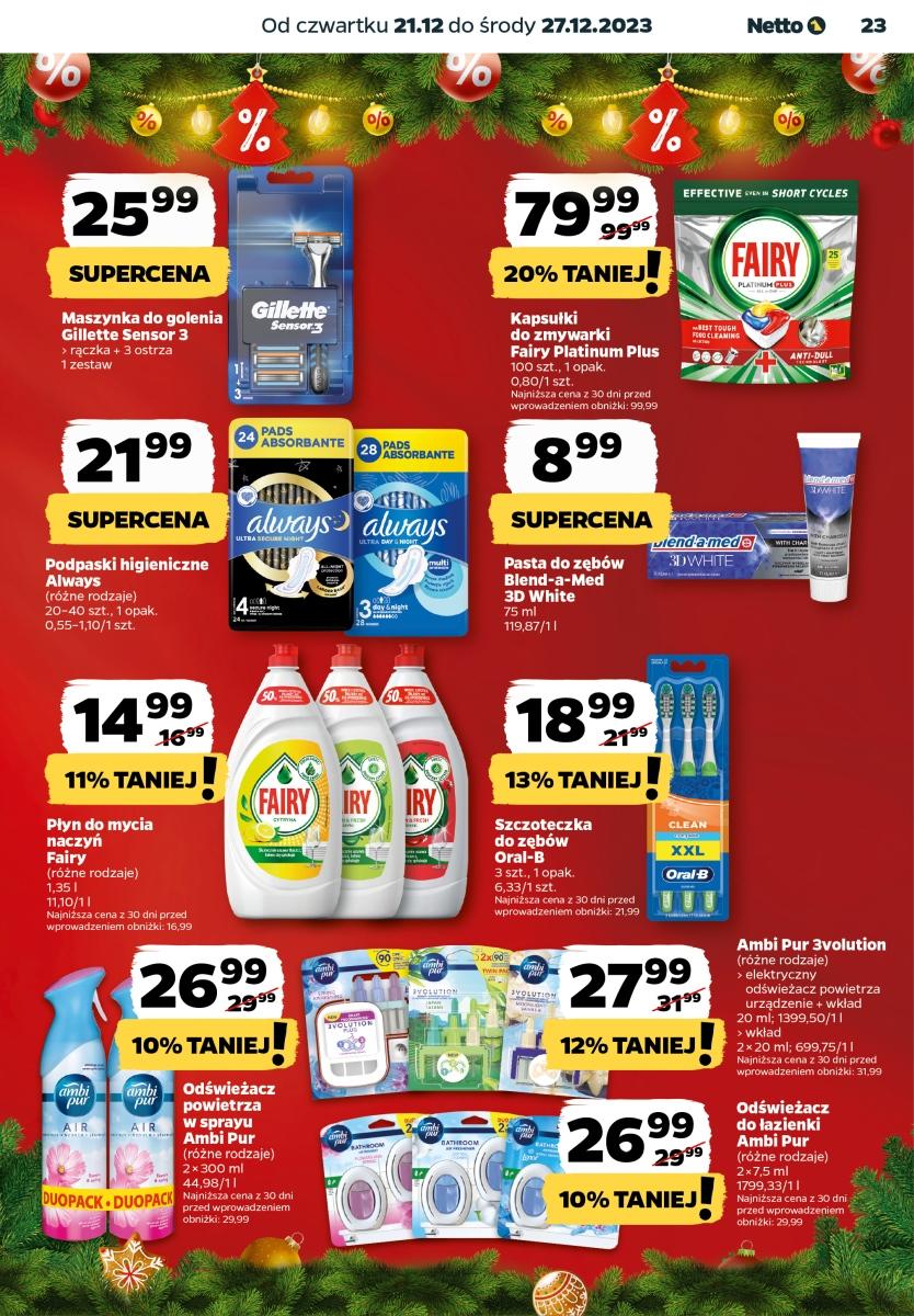 Gazetka promocyjna Netto str. 23