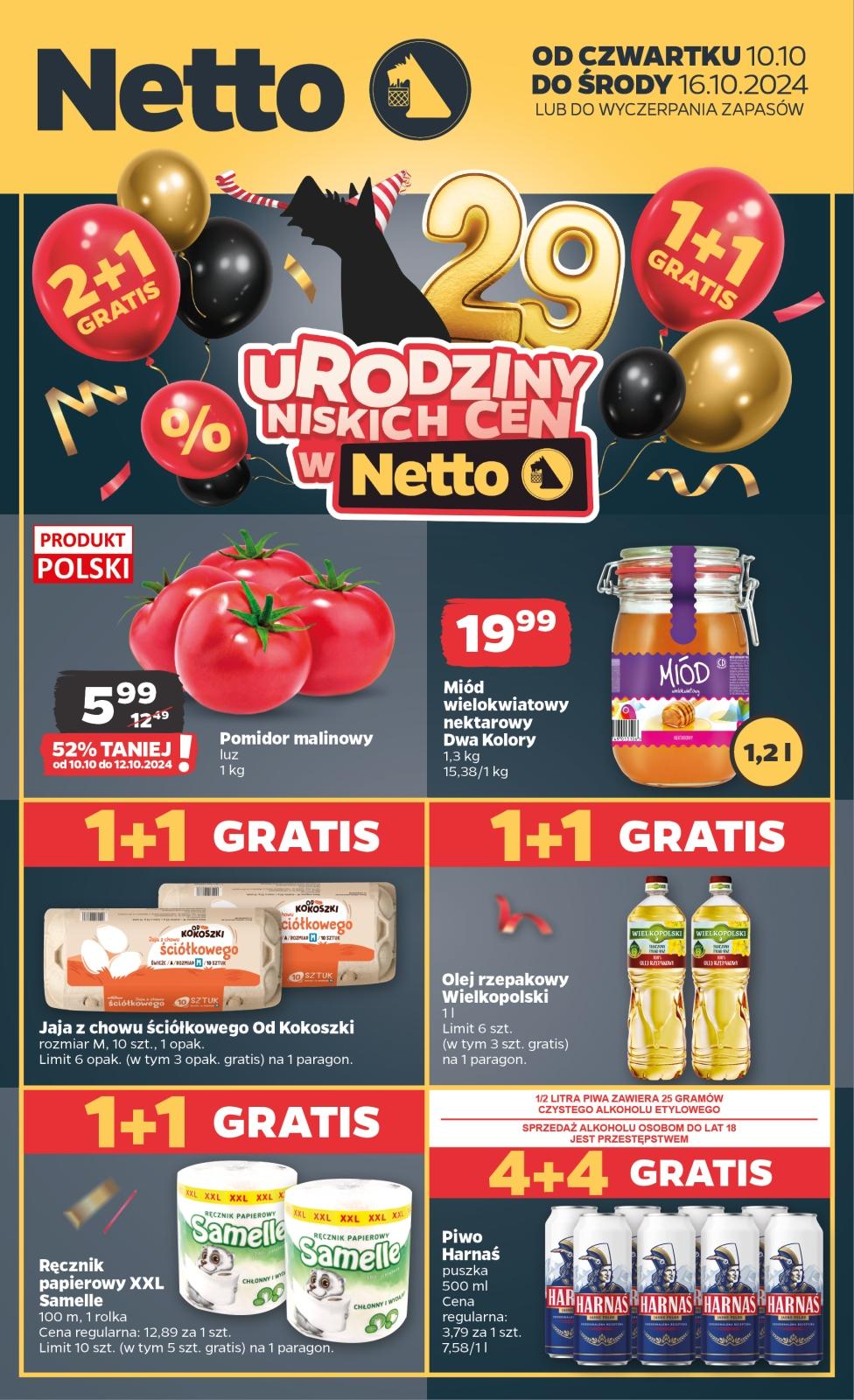 Gazetka promocyjna Netto str. 1