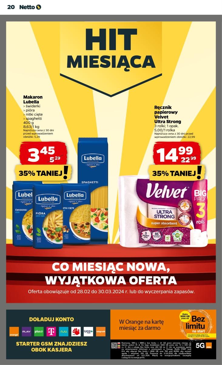 Gazetka promocyjna Netto str. 20
