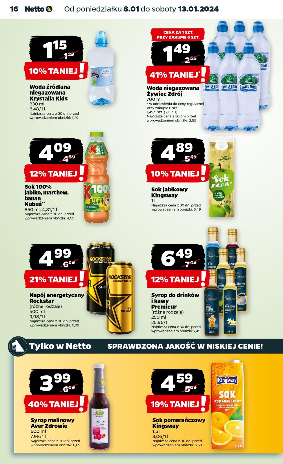 Gazetka promocyjna Netto str. 16