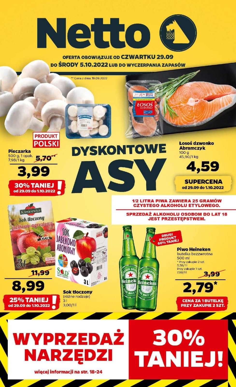 Gazetka promocyjna Netto str. 1