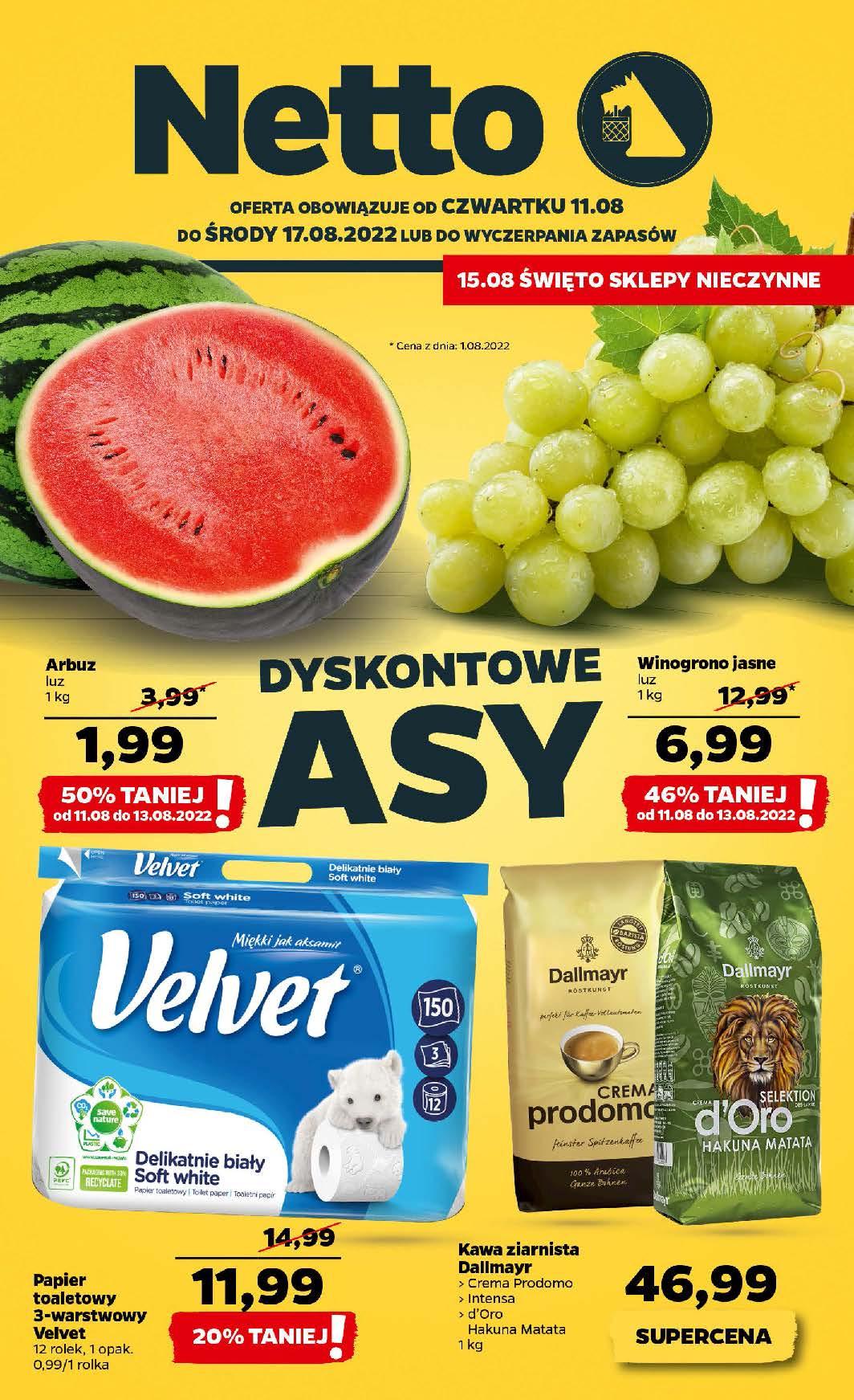 Gazetka promocyjna Netto str. 1