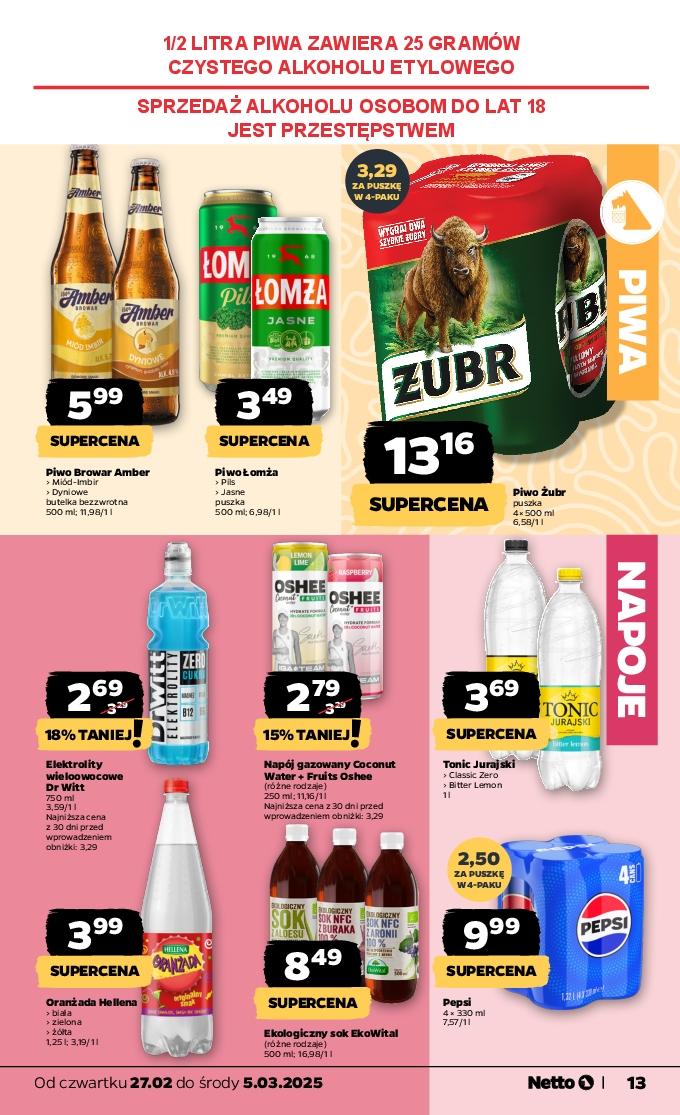 Gazetka promocyjna Netto str. 13