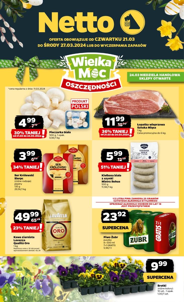 Gazetka promocyjna Netto str. 1