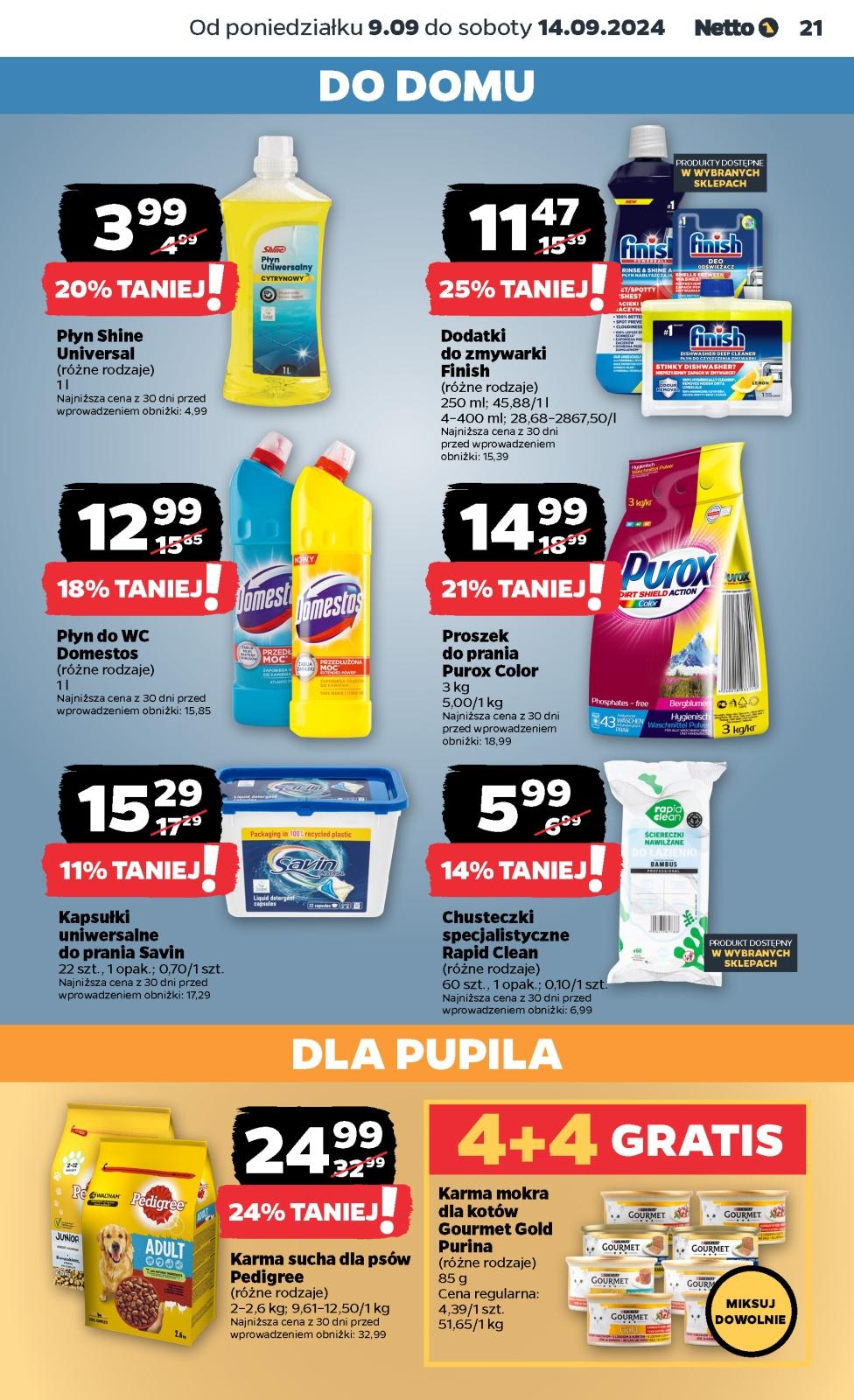 Gazetka promocyjna Netto str. 21