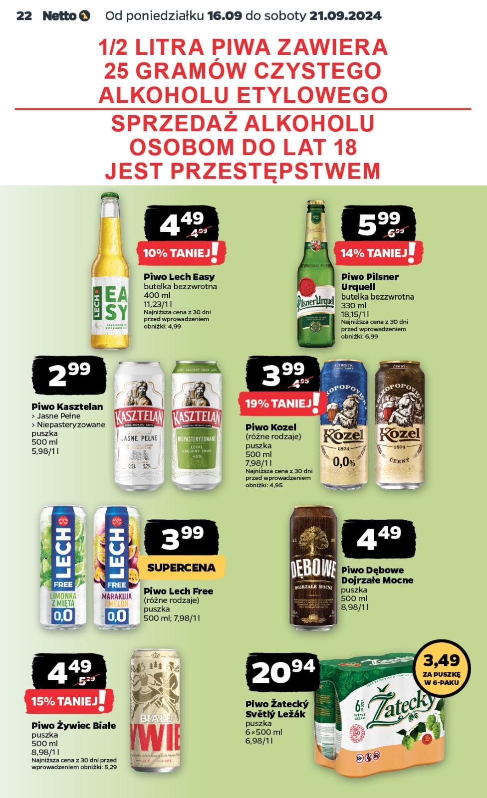 Gazetka promocyjna Netto str. 22