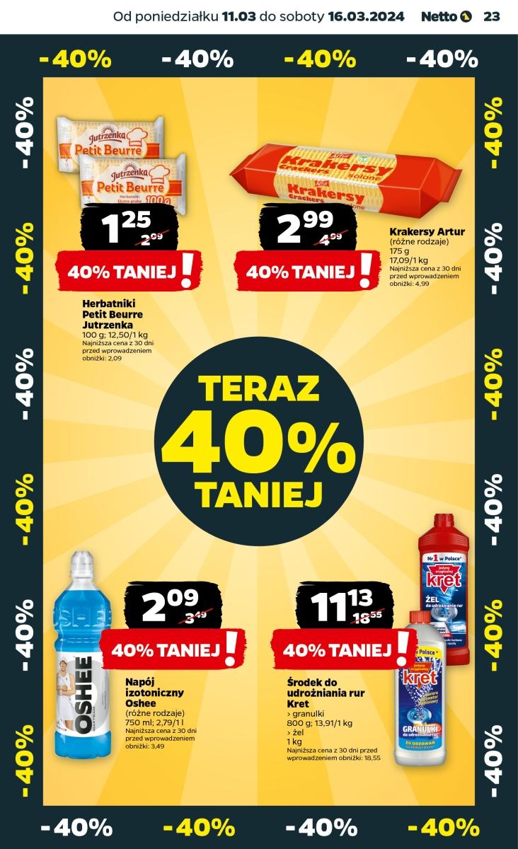 Gazetka promocyjna Netto str. 23