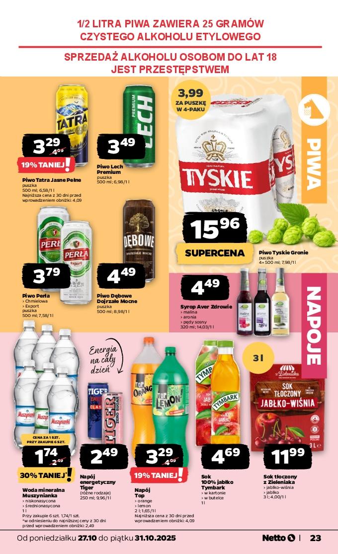 Gazetka promocyjna Netto str. 23