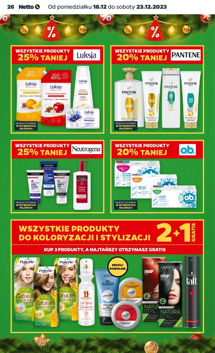 Gazetka promocyjna Netto str. 26