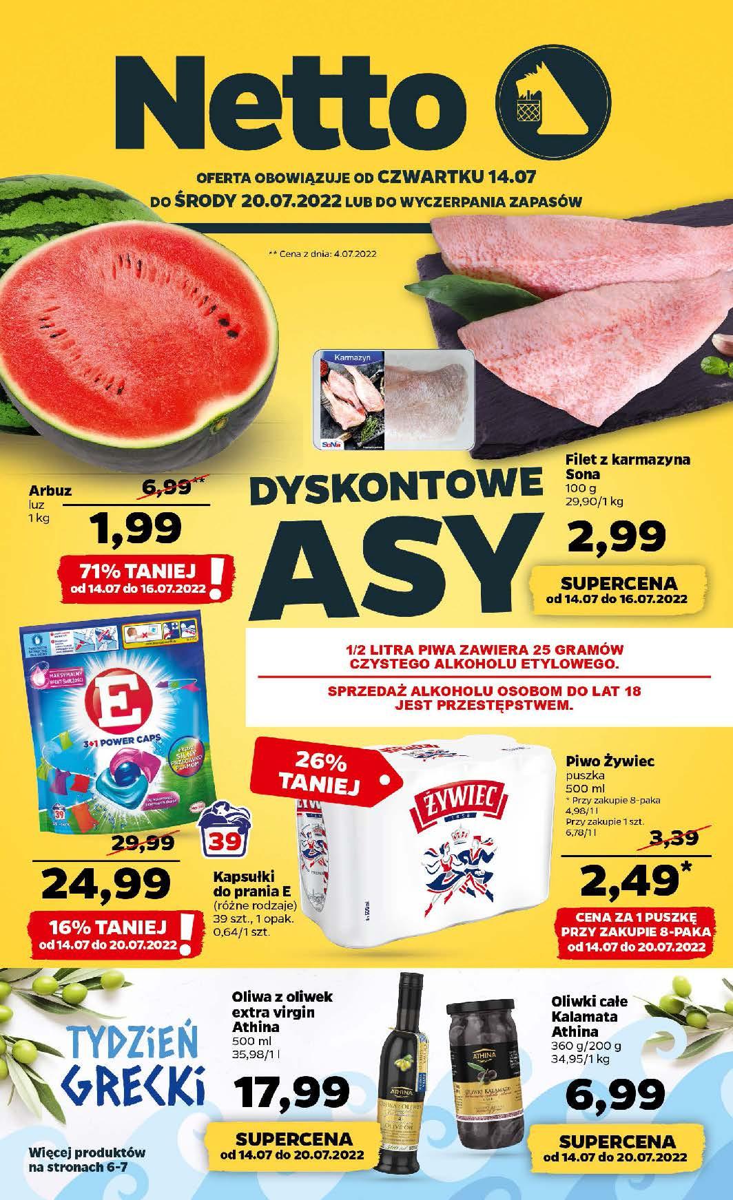 Gazetka promocyjna Netto str. 1