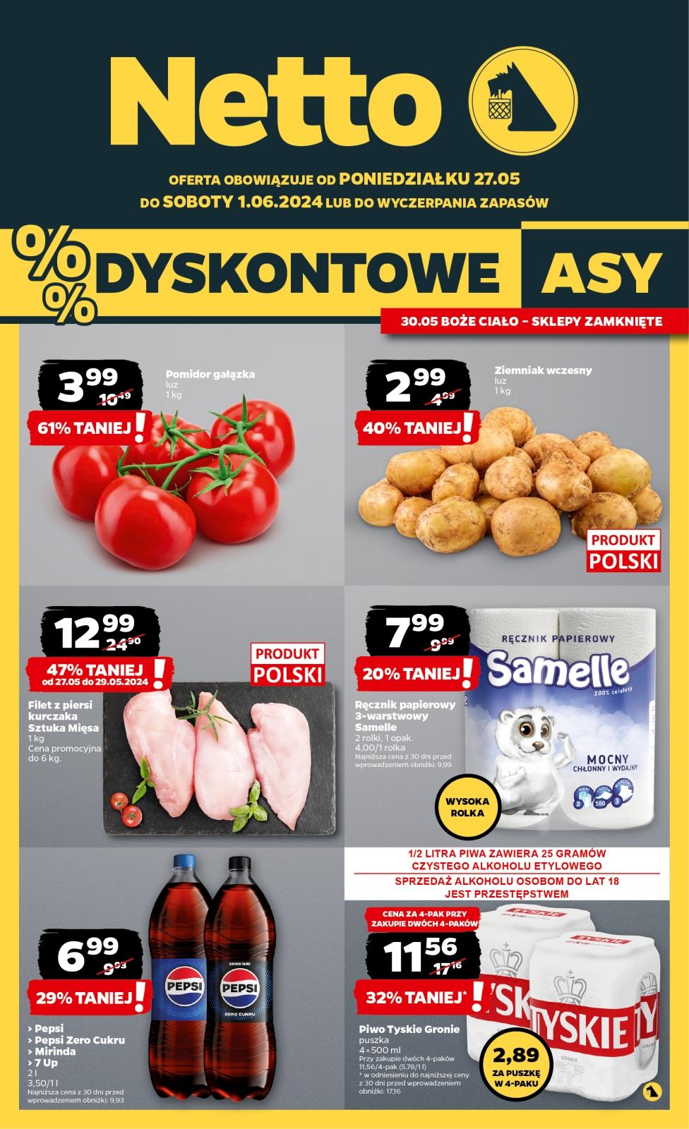 Gazetka promocyjna Netto str. 1