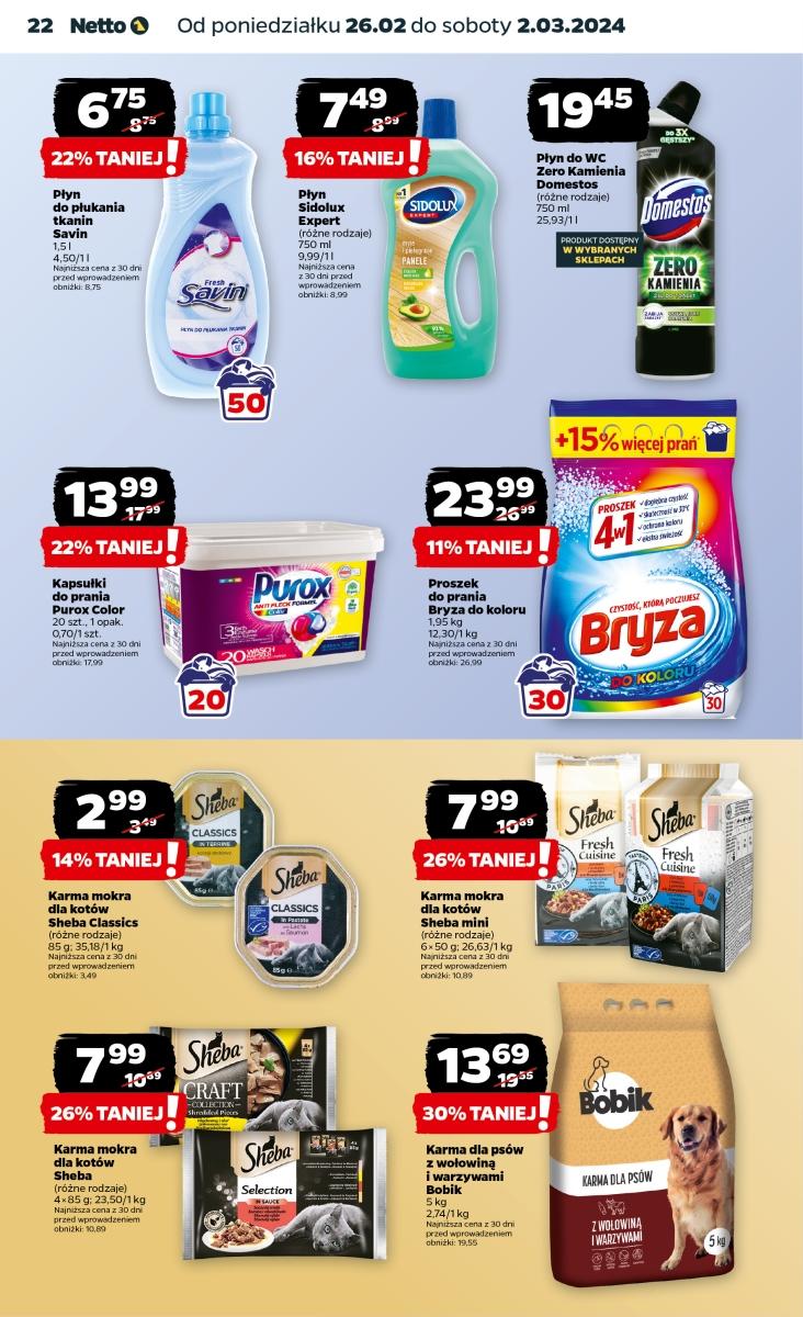 Gazetka promocyjna Netto str. 22