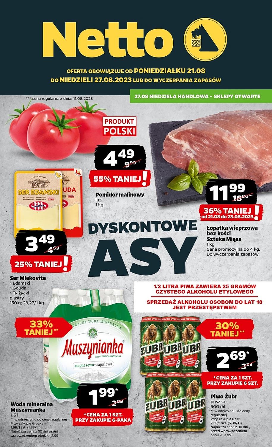 Gazetka promocyjna Netto str. 1