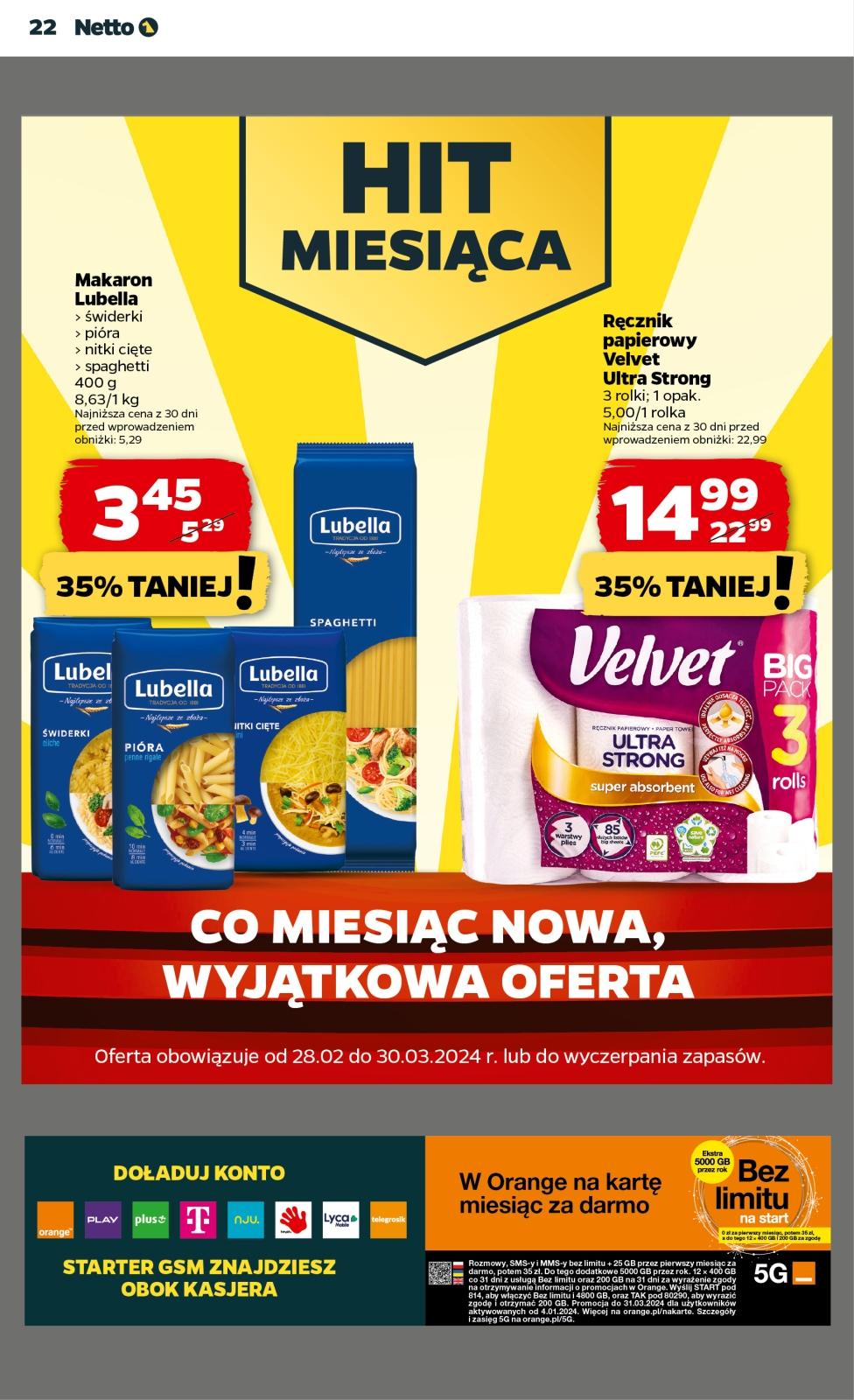 Gazetka promocyjna Netto str. 22
