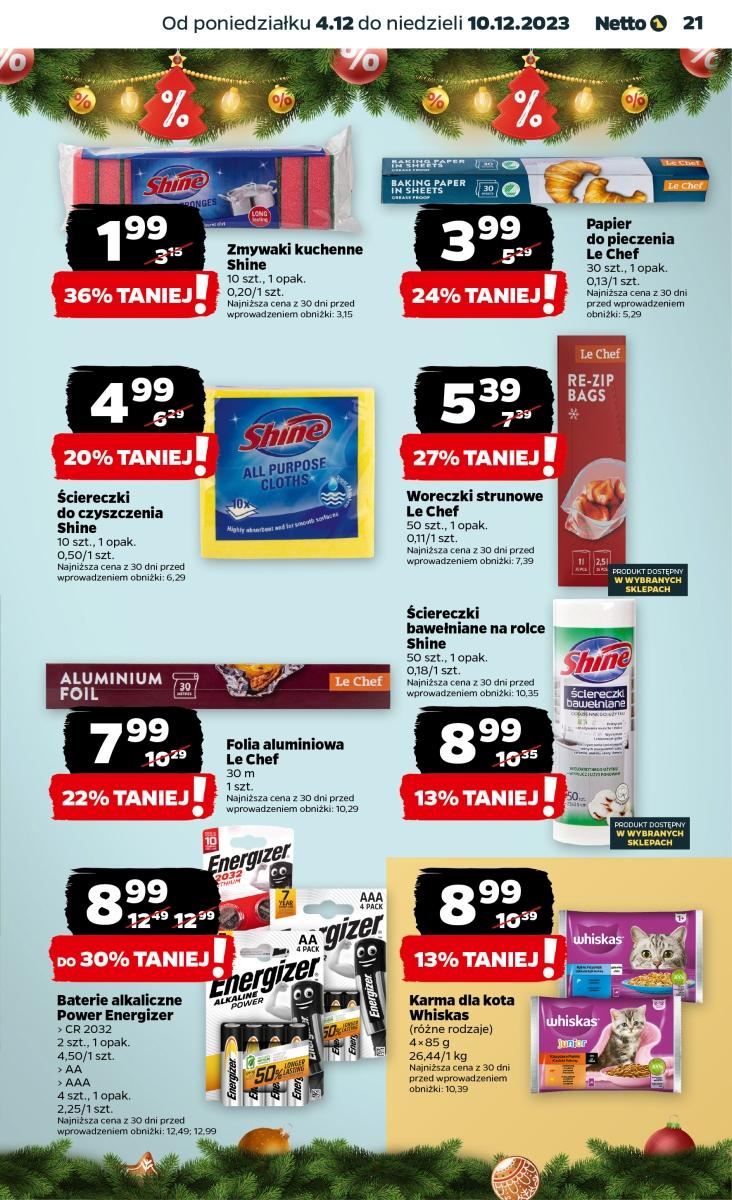 Gazetka promocyjna Netto str. 21