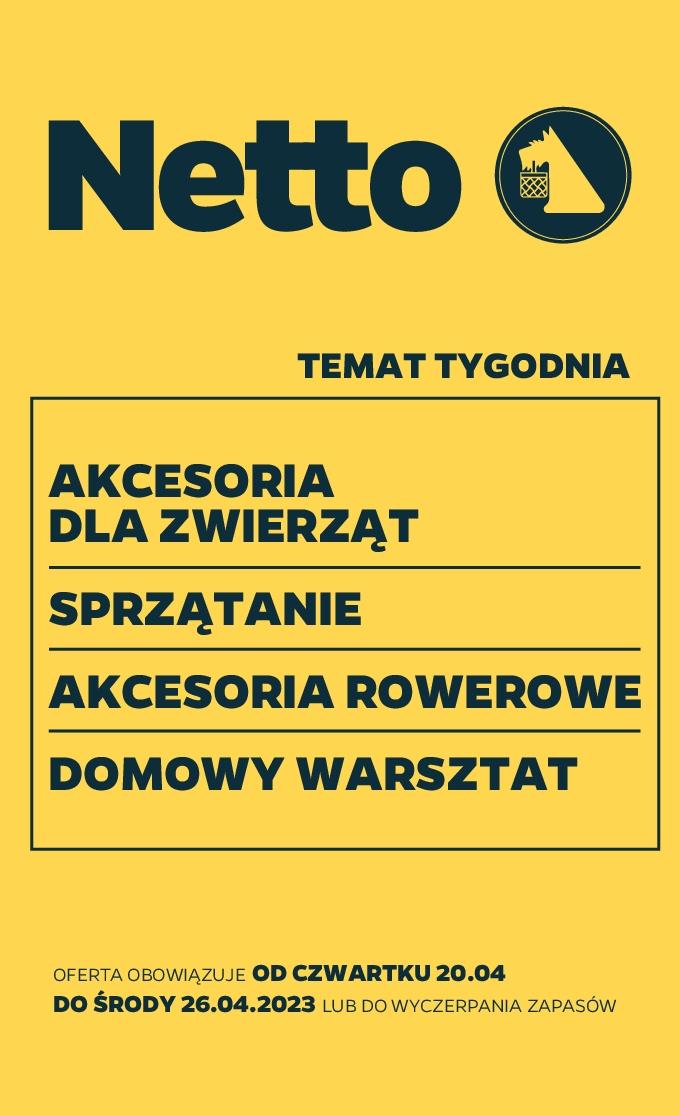 Gazetka promocyjna Netto str. 1