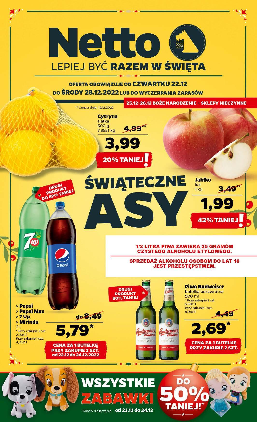 Gazetka promocyjna Netto str. 1