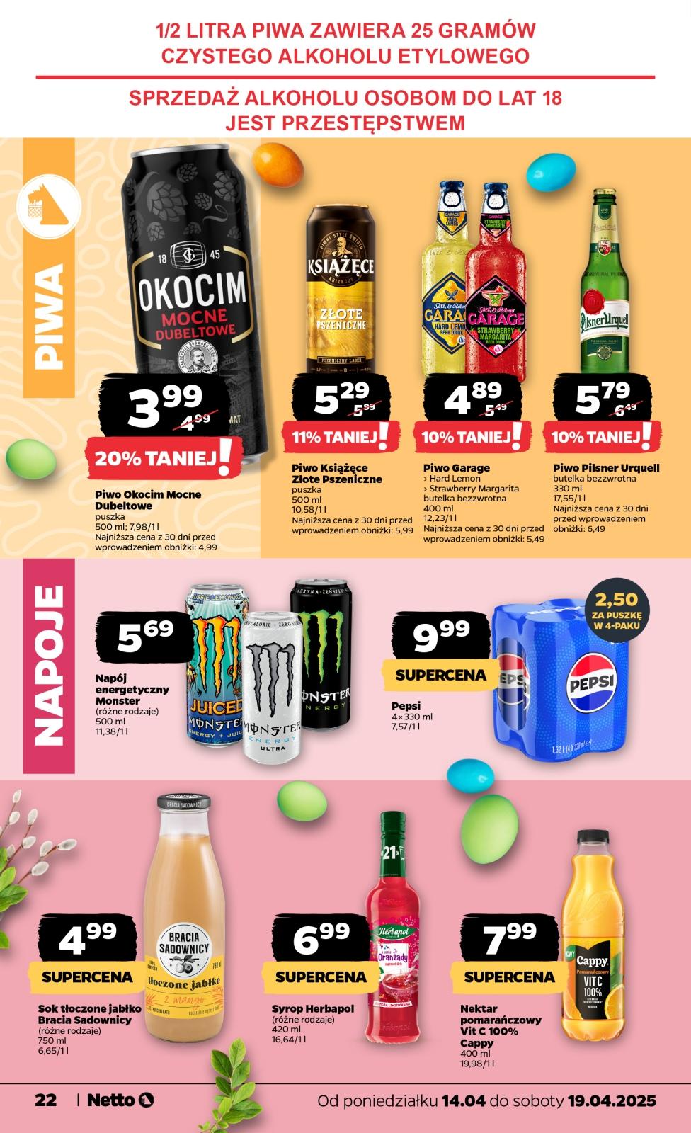 Gazetka promocyjna Netto str. 22
