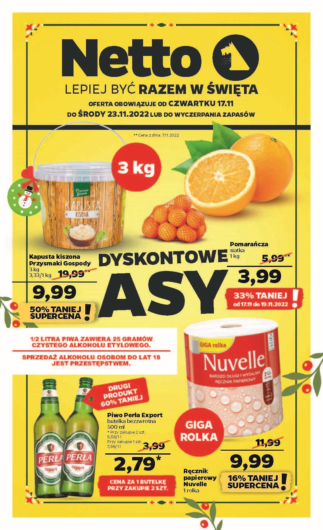 Gazetka promocyjna Netto str. 1