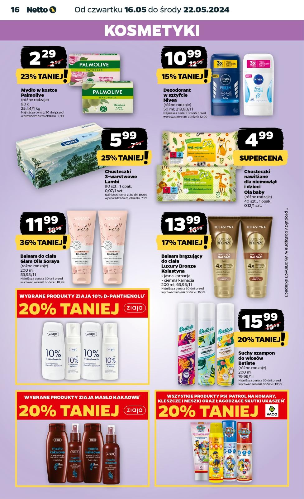 Gazetka promocyjna Netto str. 16