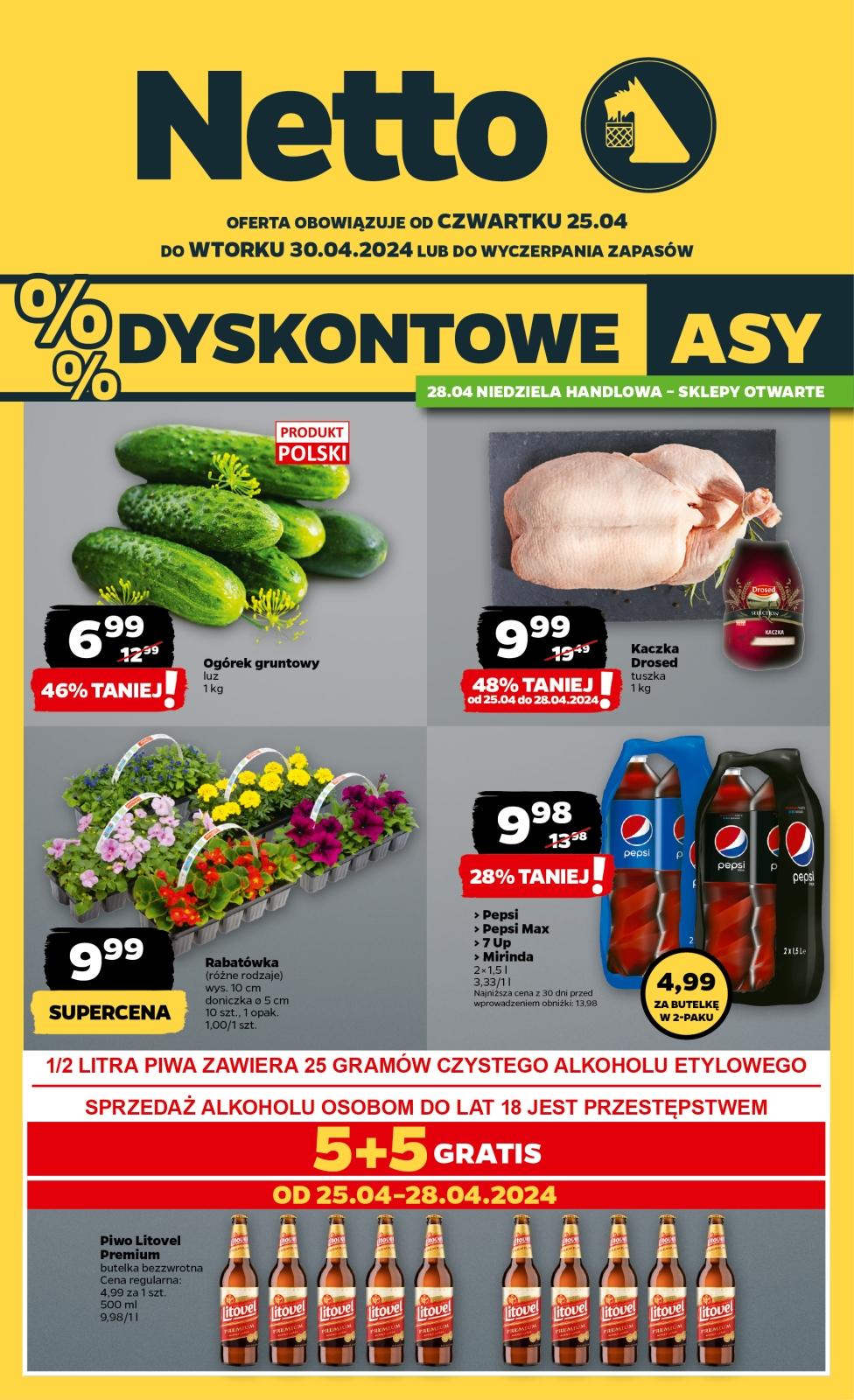 Gazetka promocyjna Netto str. 1