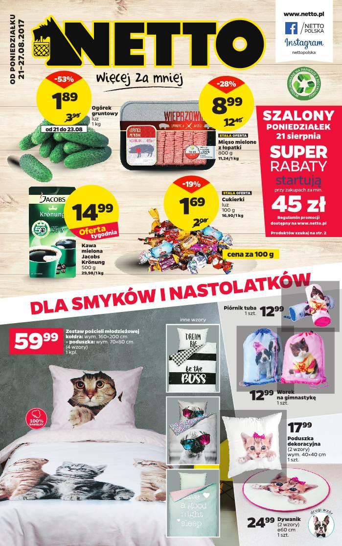 Gazetka promocyjna Netto str. 1