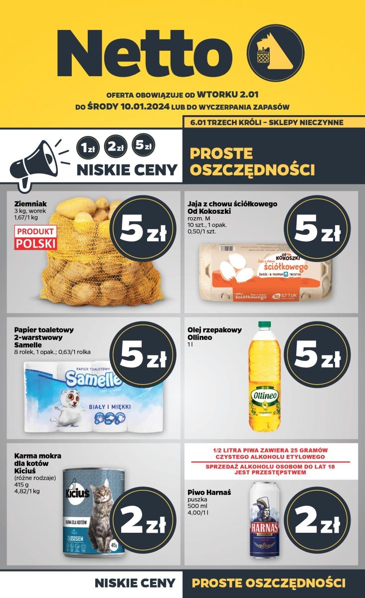 Gazetka promocyjna Netto str. 1