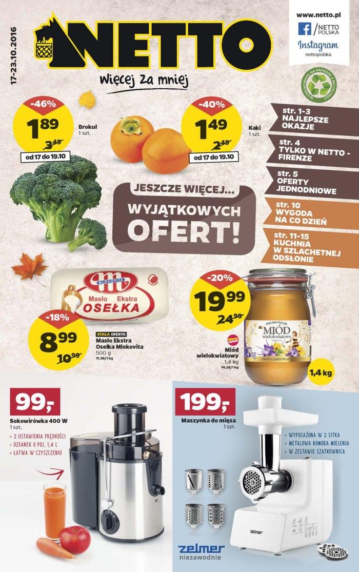 Gazetka promocyjna Netto str. 1