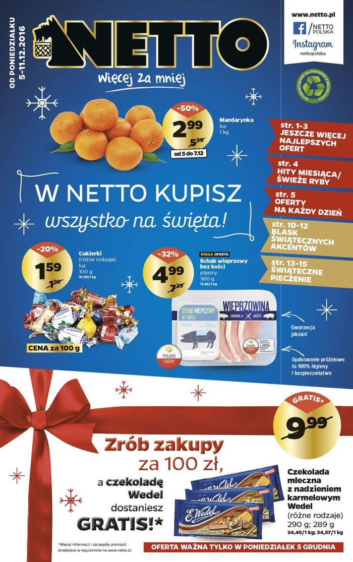 Gazetka promocyjna Netto str. 1