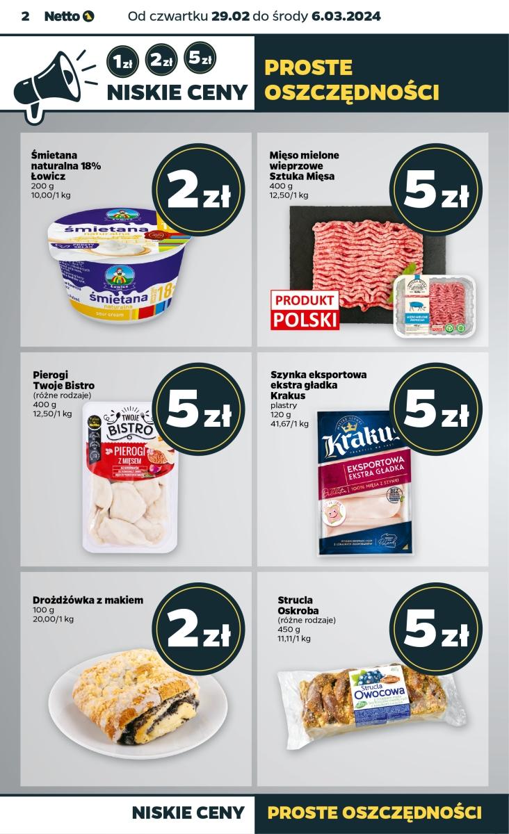 Gazetka promocyjna Netto str. 2