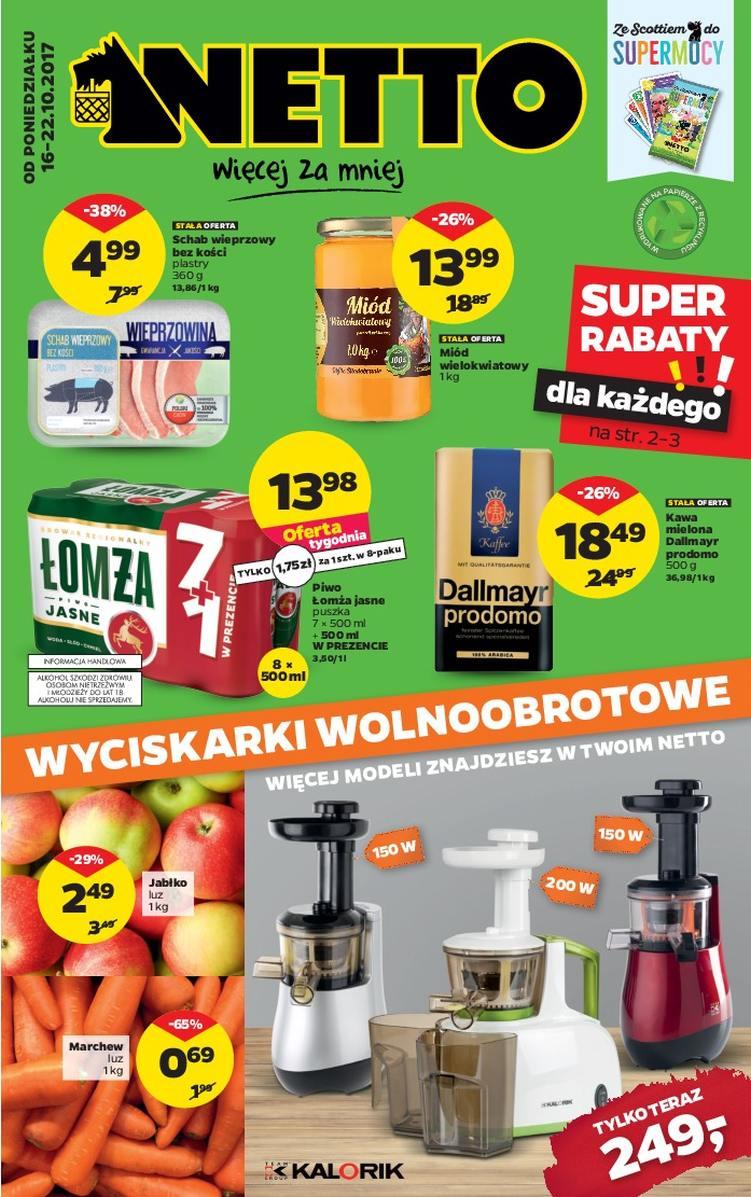 Gazetka promocyjna Netto str. 1