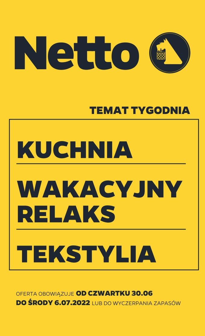 Gazetka promocyjna Netto str. 1