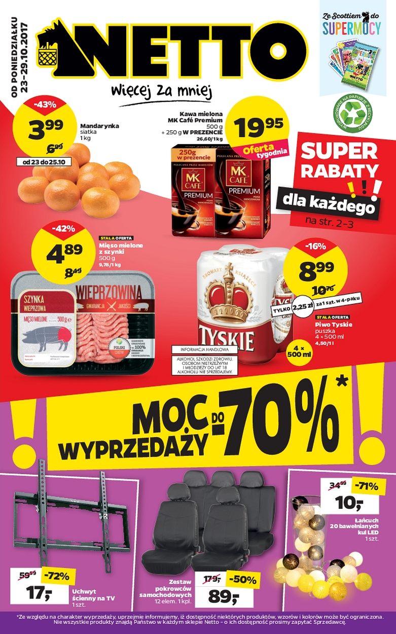 Gazetka promocyjna Netto str. 1