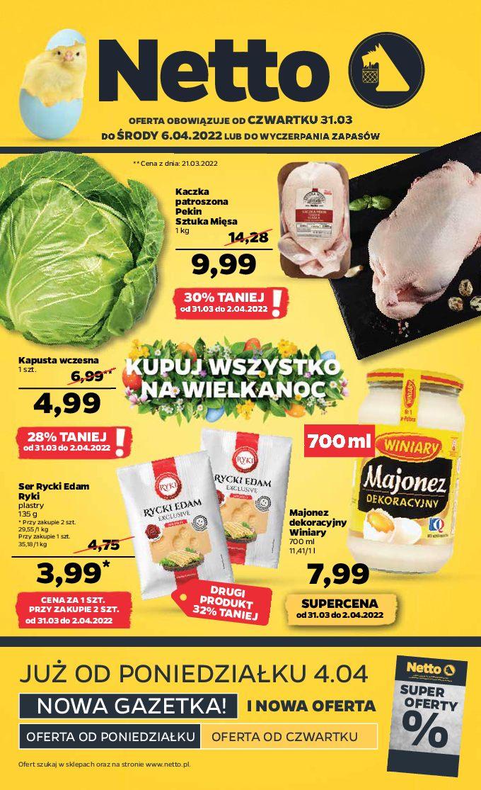 Gazetka promocyjna Netto str. 1
