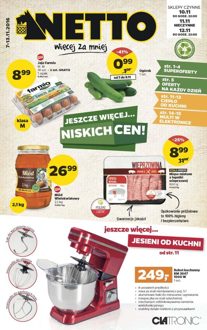 Gazetka promocyjna Netto str. 1