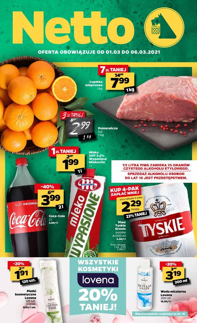 Gazetka promocyjna Netto str. 1