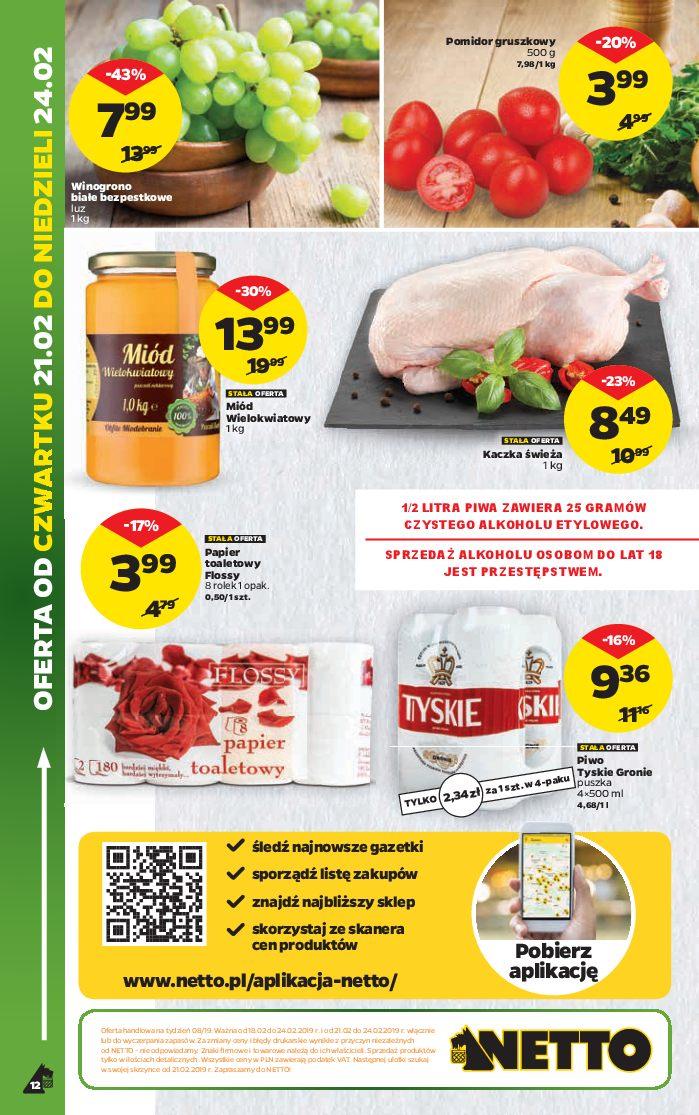 Gazetka promocyjna Netto str. 12