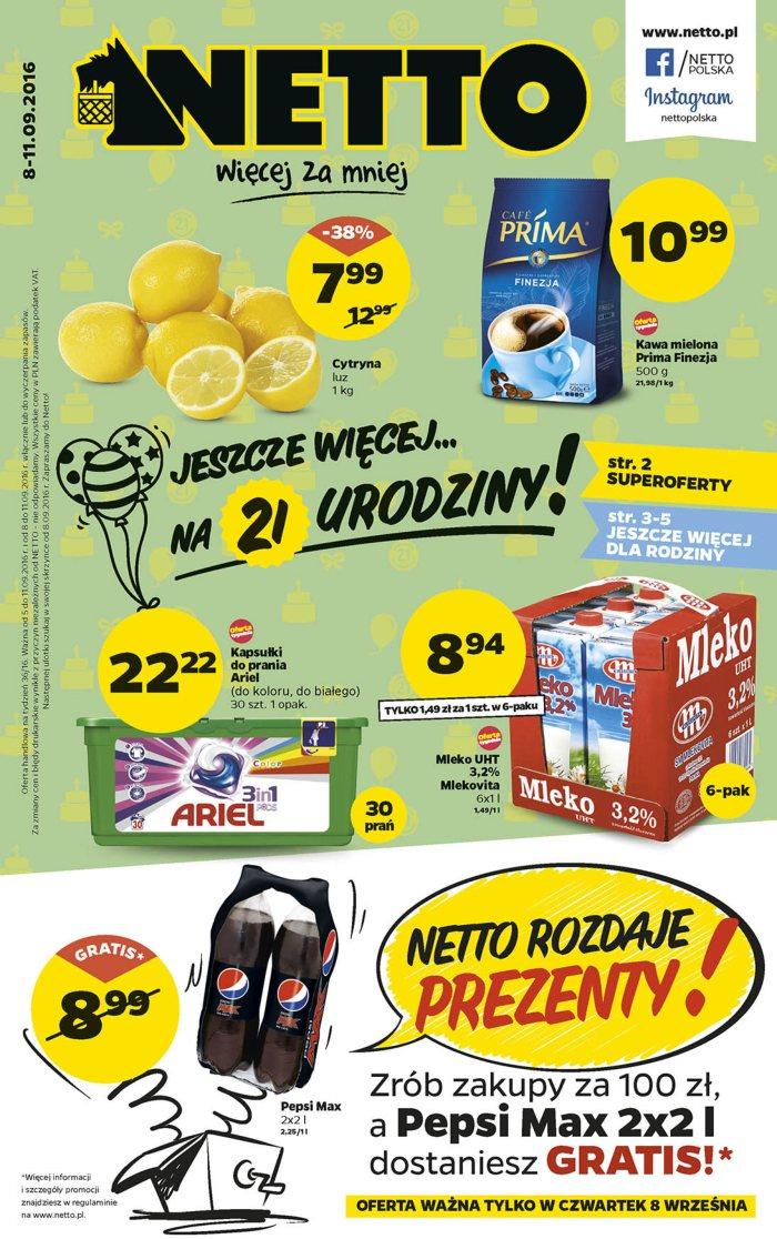 Gazetka promocyjna Netto str. 1