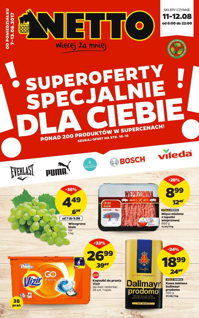 Gazetka promocyjna Netto str. 1