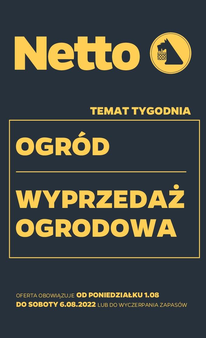 Gazetka promocyjna Netto str. 1