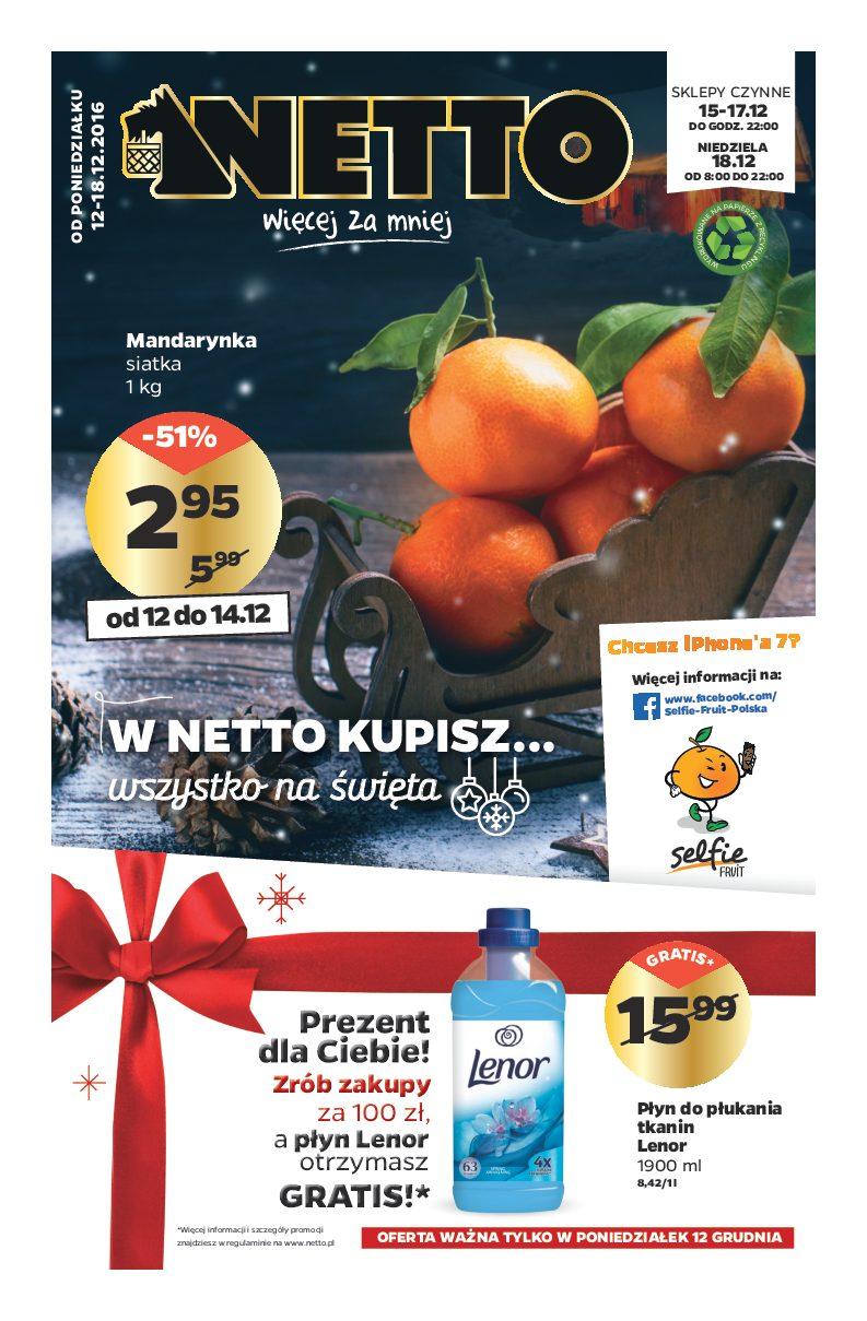 Gazetka promocyjna Netto str. 1