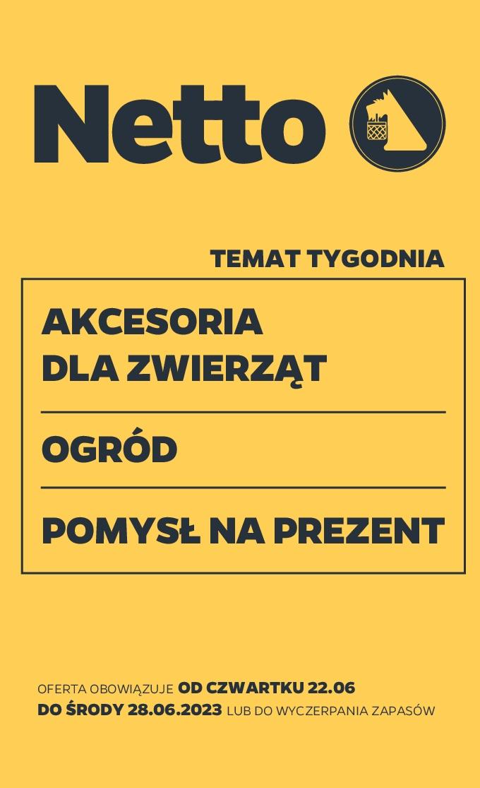 Gazetka promocyjna Netto str. 1